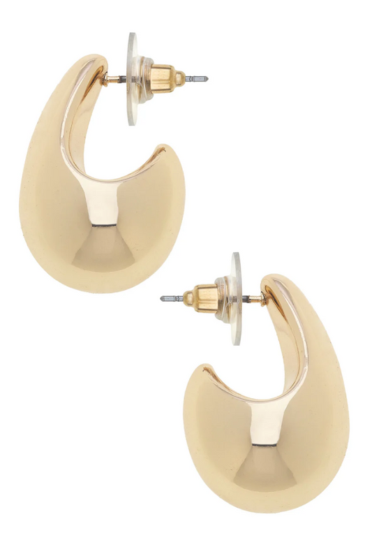 Riley Sculpted Orb Studs
