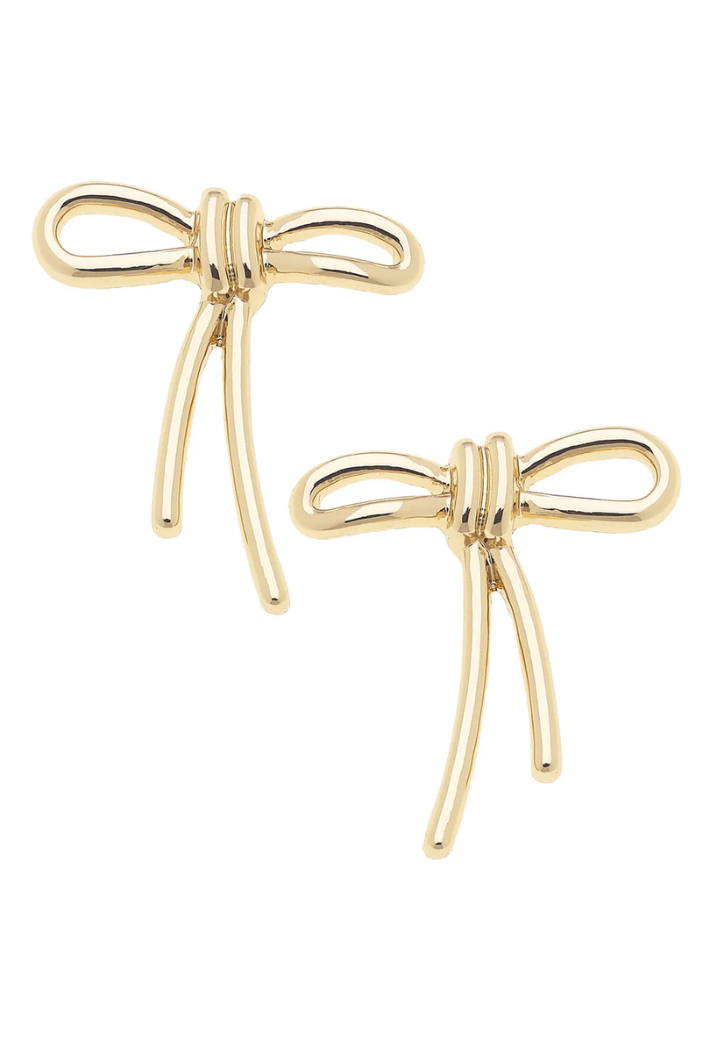 Molly Lopsided Bow Studs