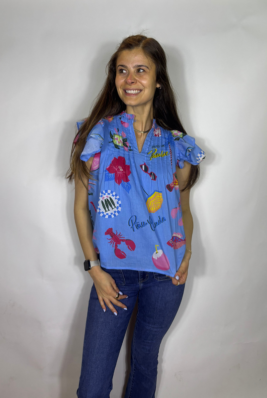 Mattie Top- Coastal Icon