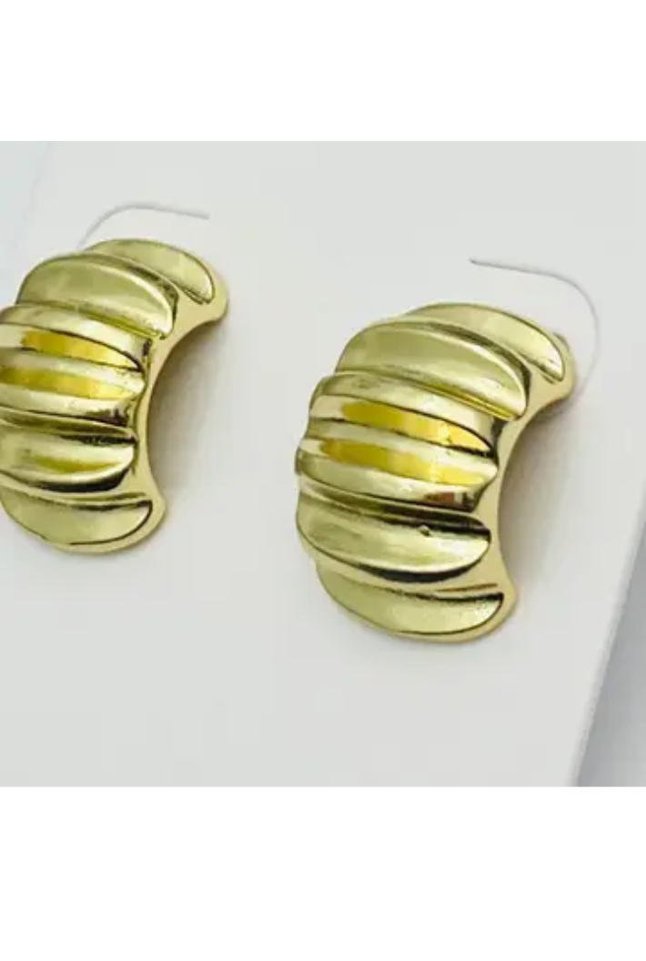 Rippled Half Hoop