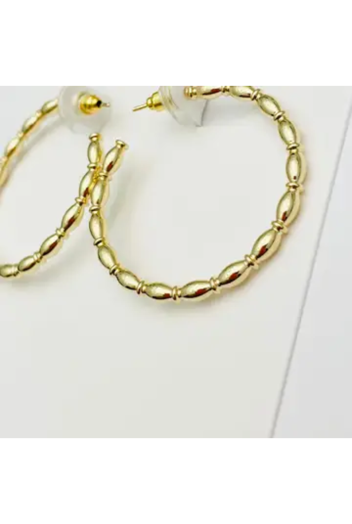 Rice Bead Hoop
