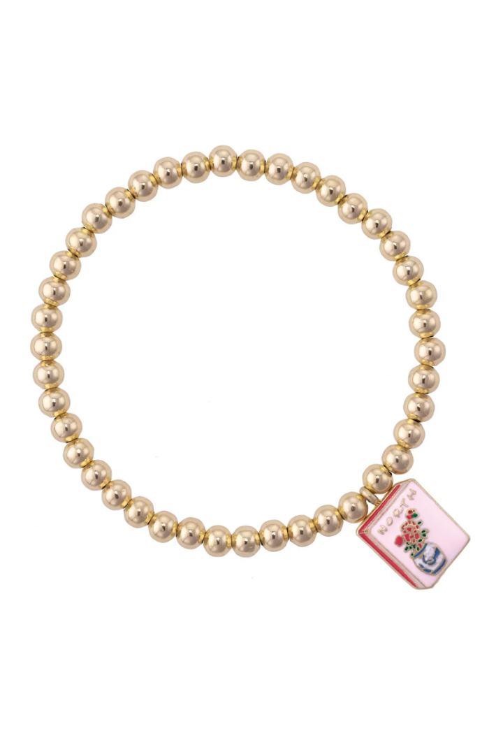 Mahjong Tile Ball Bracelet