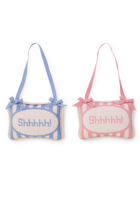 Shh! Pillow Door Hanger