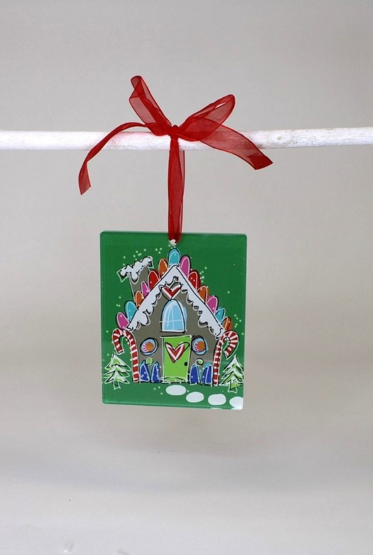 Acrylic Gingerbread Ornament
