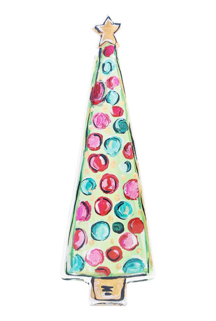 Bright and Merry Christmas Tree Acrylic Stand