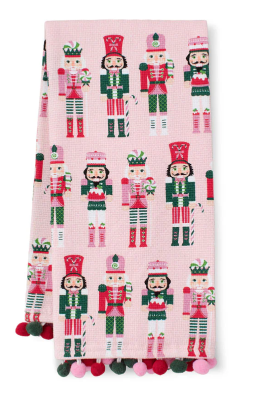 Sugar Plum Soldiers Tea Towel