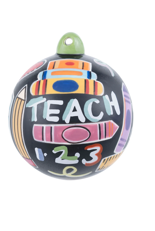 Teacher Things Ornament