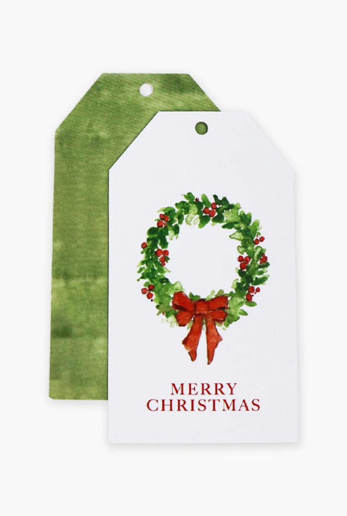 Wreath Gift Tags
