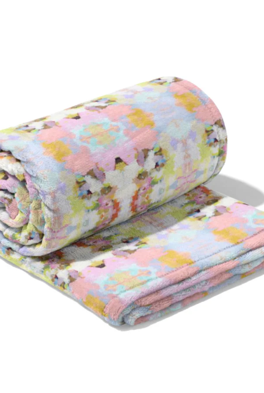 Brooks Avenue Pink Fleece Blanket