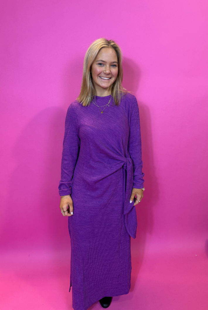 Purple Polly Dress