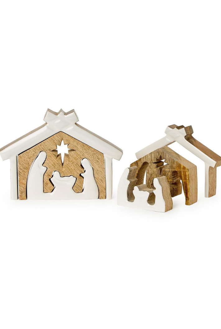 Hand-Crafted Nativity Scenes