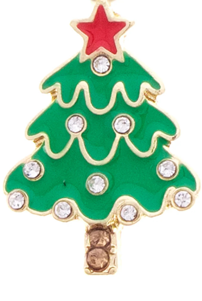 Christmas Tree Stud Earring
