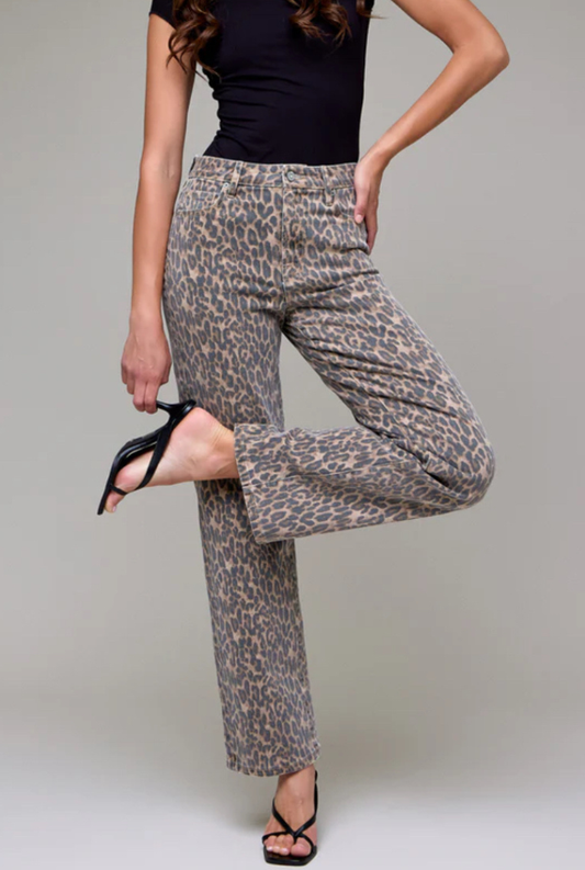 Cheetah Ella Jeans