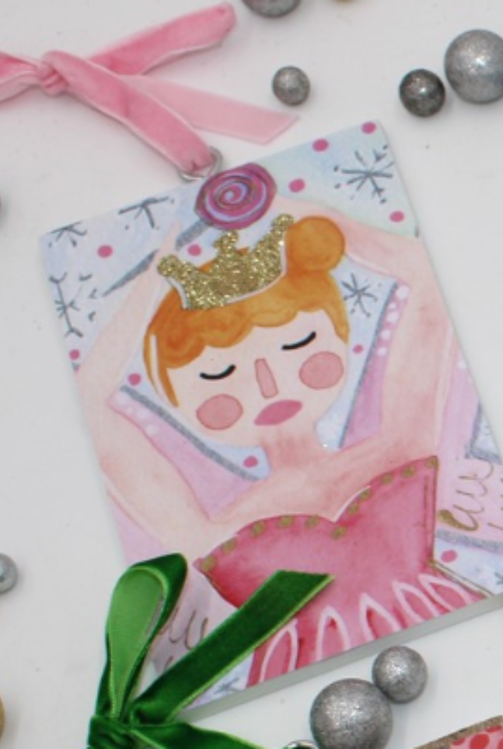 Nutcracker Glitter Ornaments