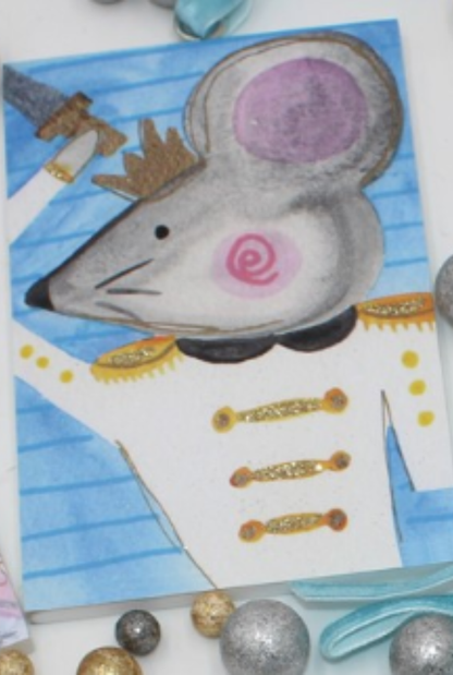 Nutcracker Glitter Ornaments