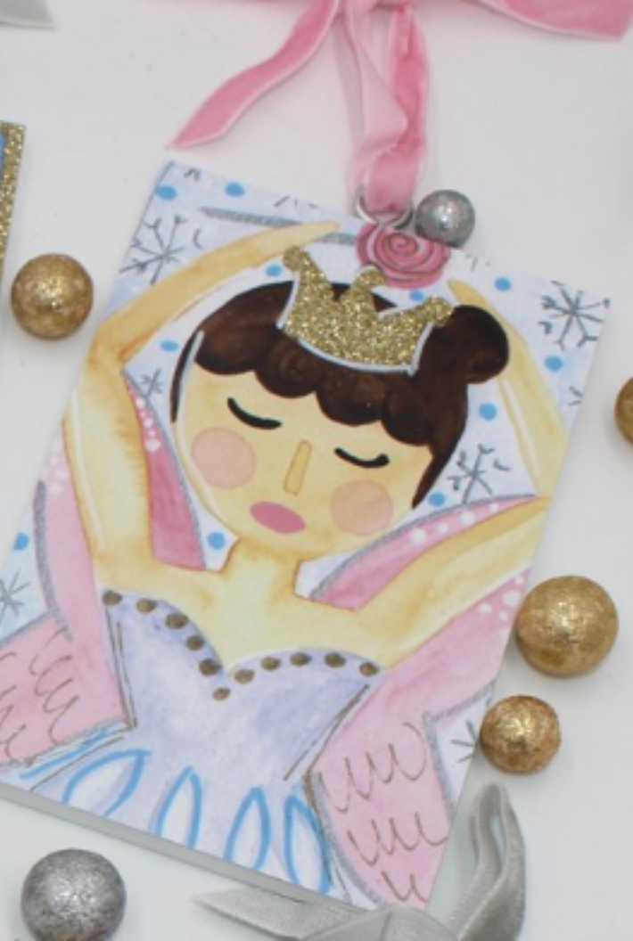 Nutcracker Glitter Ornaments