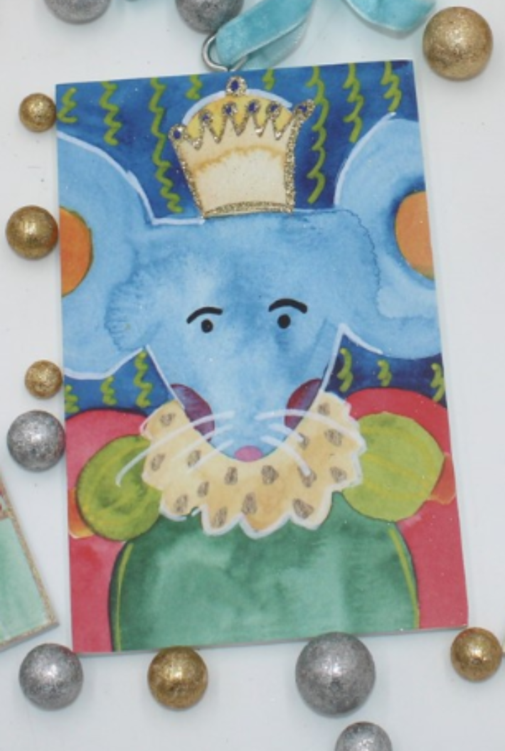 Nutcracker Glitter Ornaments