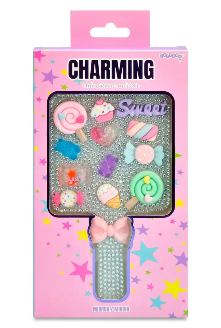 Charming Rhinestone Mirror