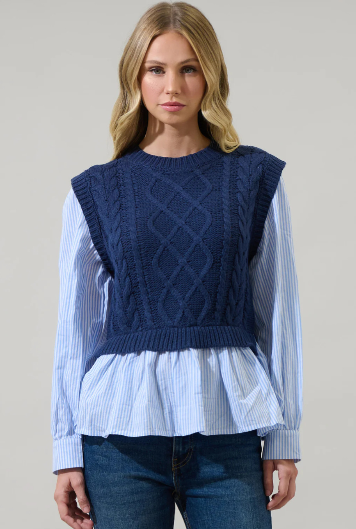 Venus Cable Knit Sweater