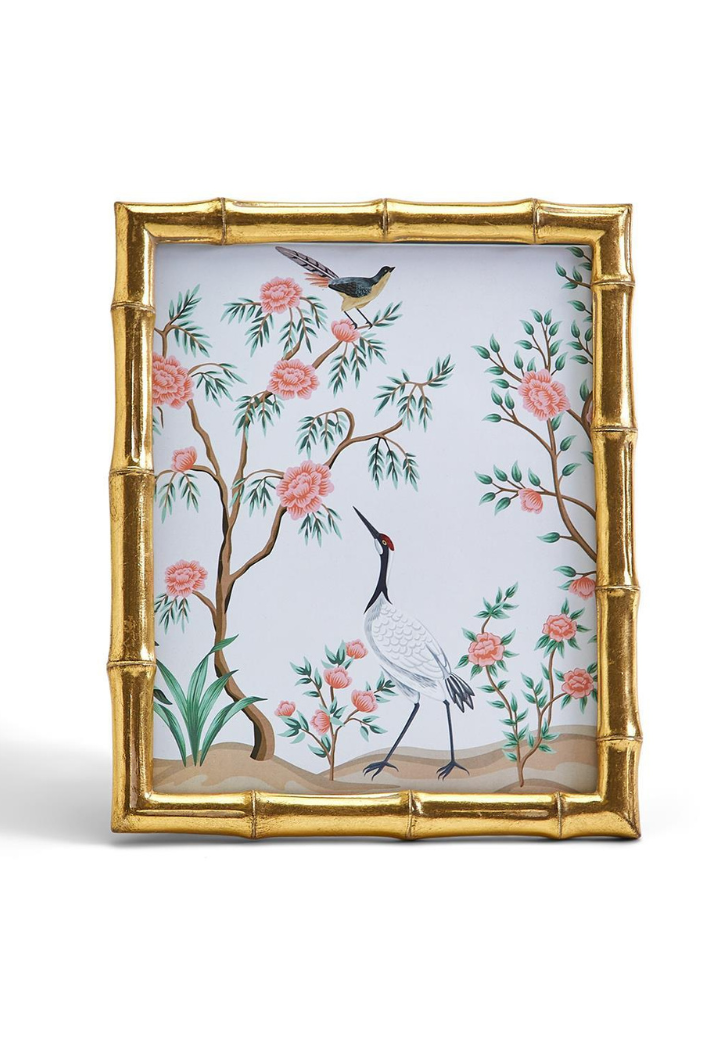 Gold Faux Bamboo 8x10 Photo Frame