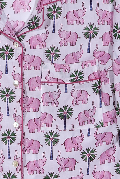 Elephant Print Pajamas