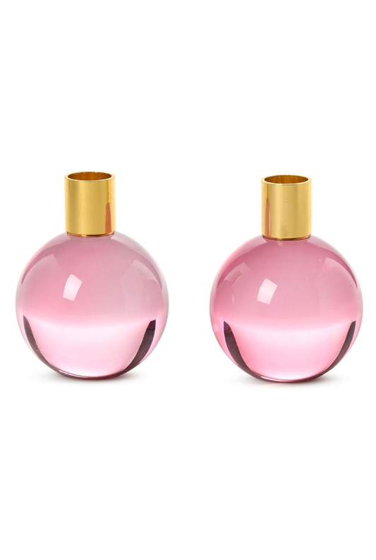 Pink Candle Holder