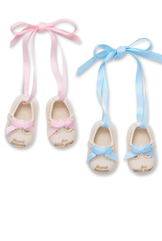 Thank Heaven Baby Shoes Ornament in Gift Box