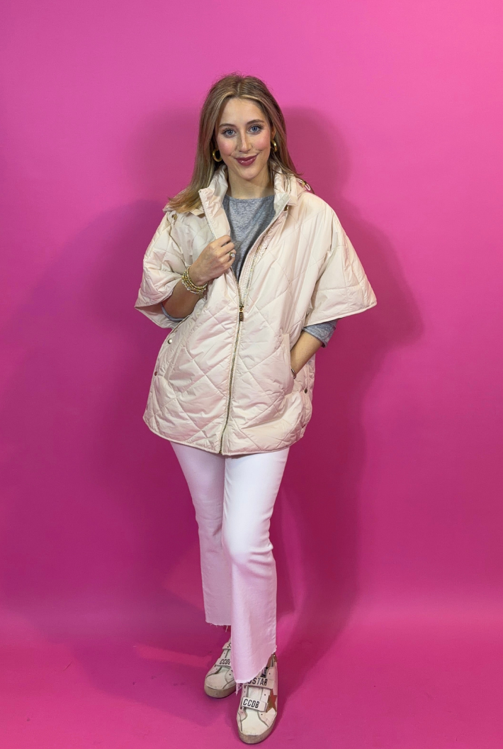 Bodywarmer/Poncho Quilted