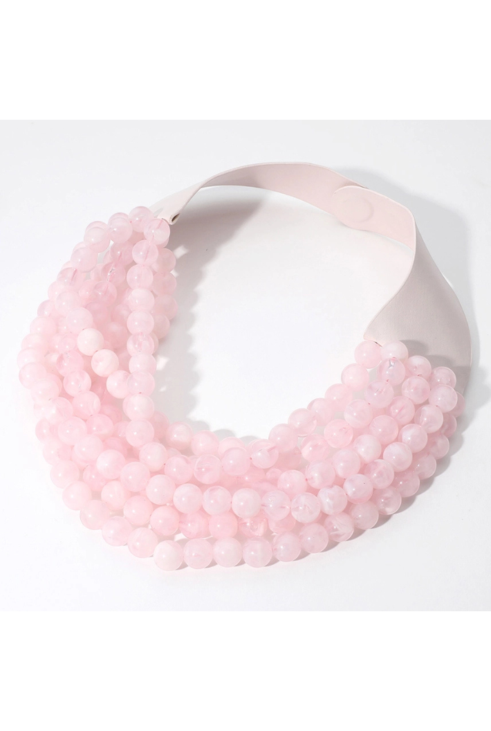Chunky Acrylic Bead Necklace