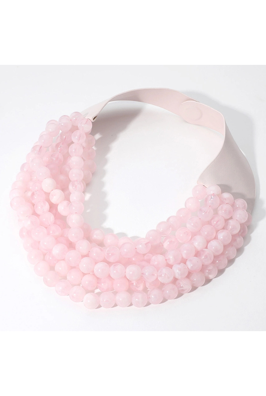 Chunky Acrylic Bead Necklace