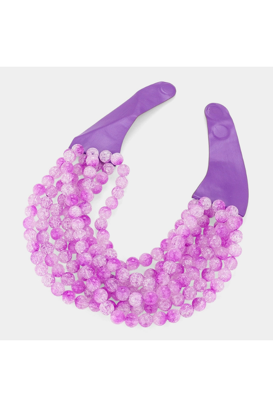 Chunky Acrylic Bead Necklace