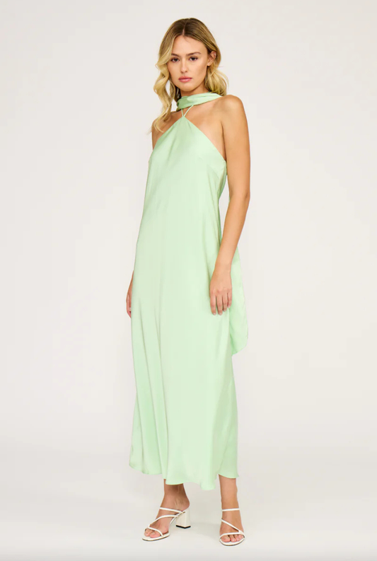 Devon Halter Scarf Dress