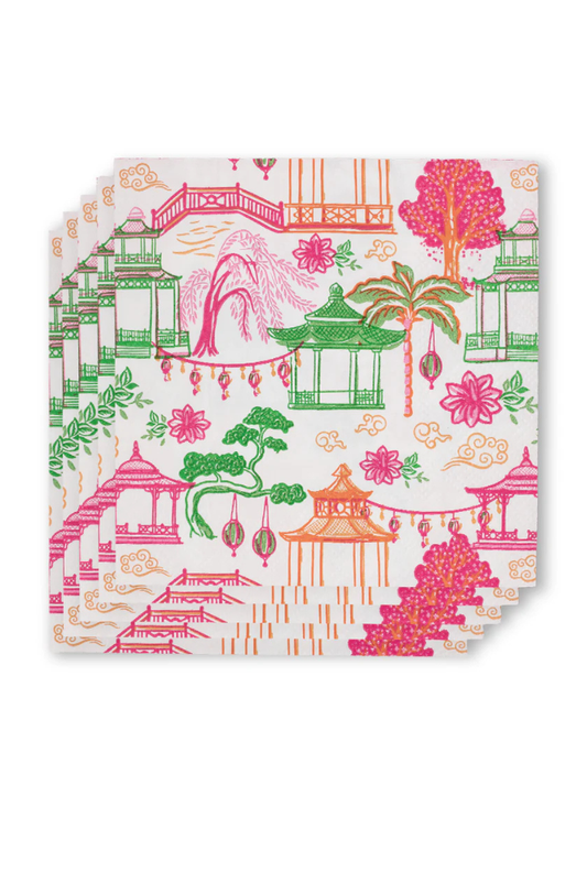 Pagoda Paradise Cocktail Napkins