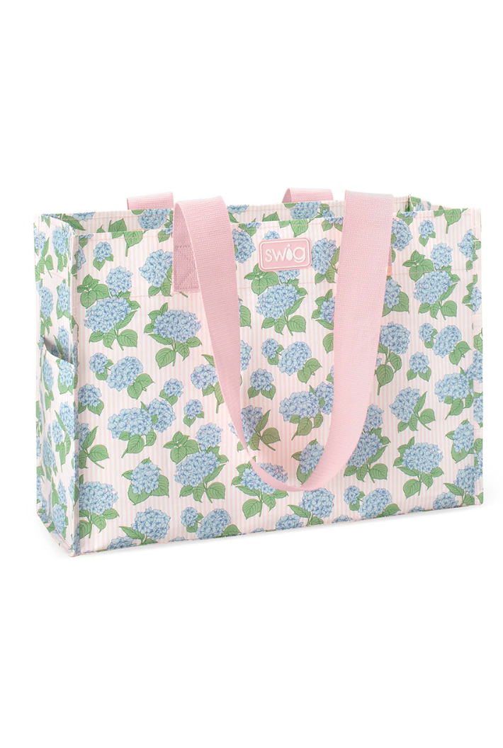 Hydrangeas Reusable Large Gift Bag