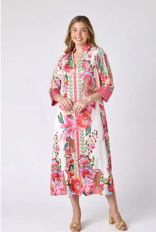 Fia Caftan Dress-Wild Lilly