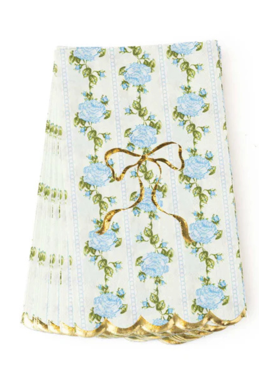Magnolia Mint paper guest towel