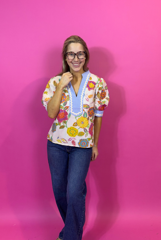Spring Blooms Top