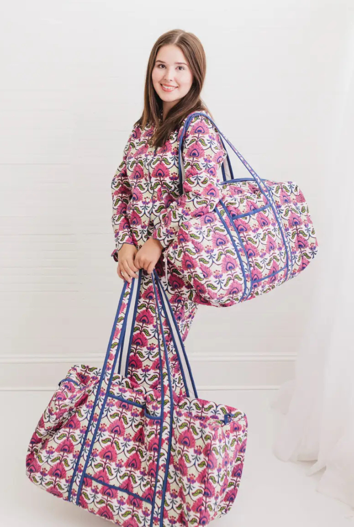 Primrose Luxe Quilted Duffle