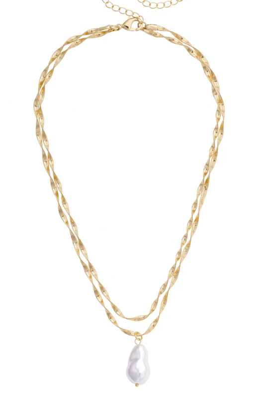 Alexandria Layered Pearl Necklace