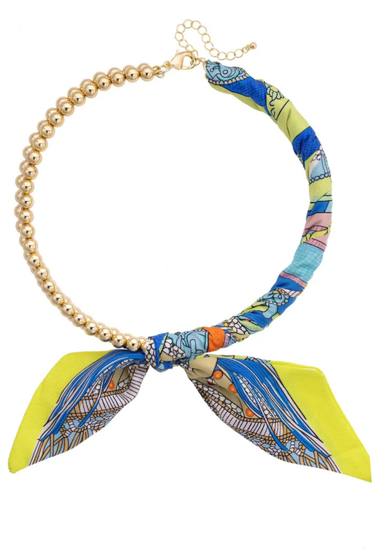 Nova Scarf Necklace