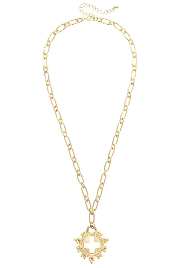 Lilah Cross Necklace