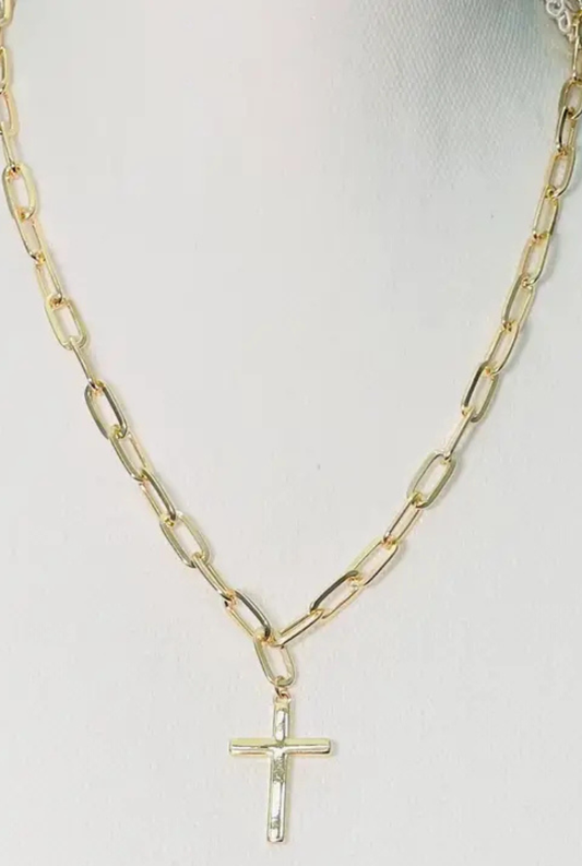 Cross Charm Necklace
