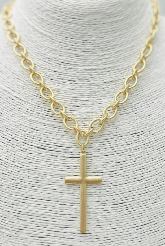 Traditional Cross Necklace