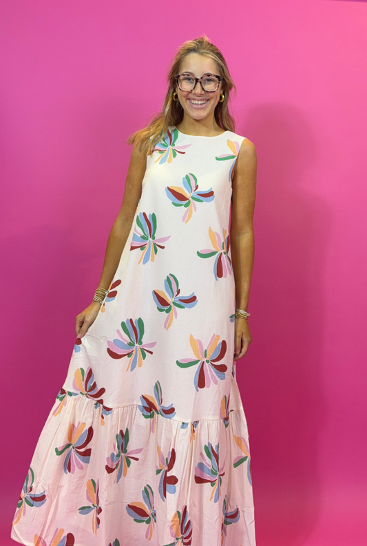 Marigold Flower Dress