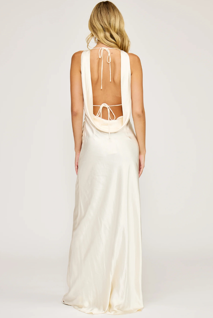 Halo Draped Dress