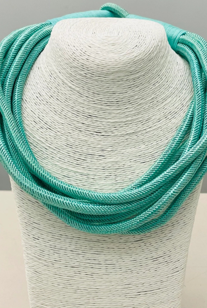 Slub 8-Strand Necklace