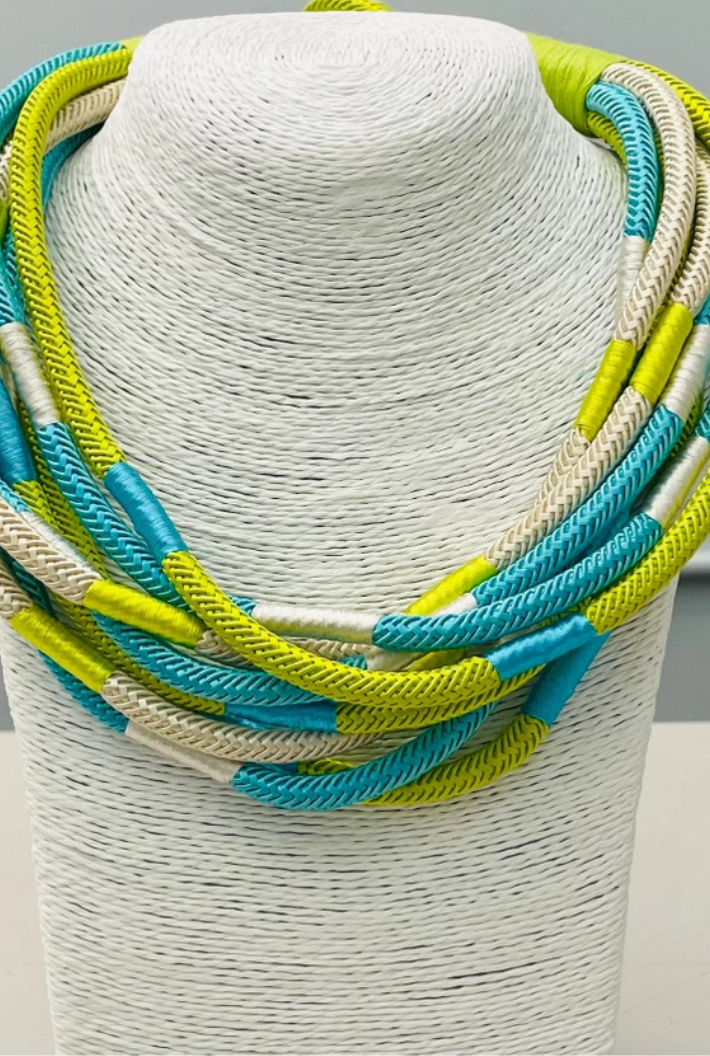 Slub 8-Strand Necklace
