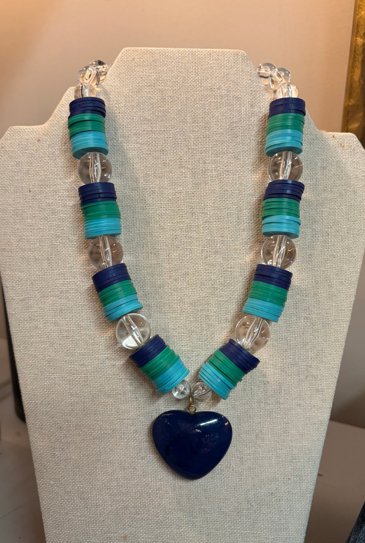 Colorful Heart Necklace