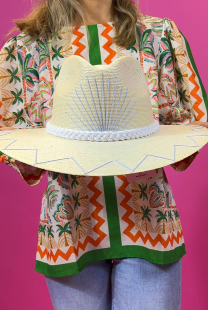Bahamas Blue Agave Hat