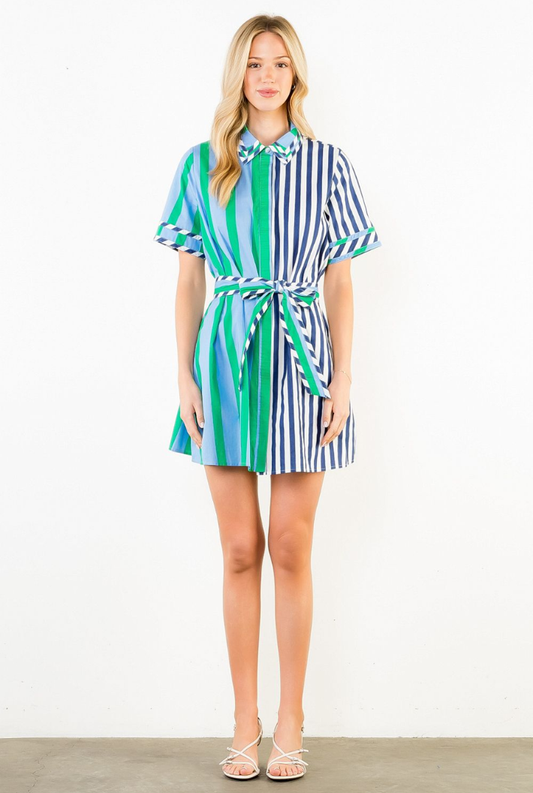 Stellar Stripe Dress